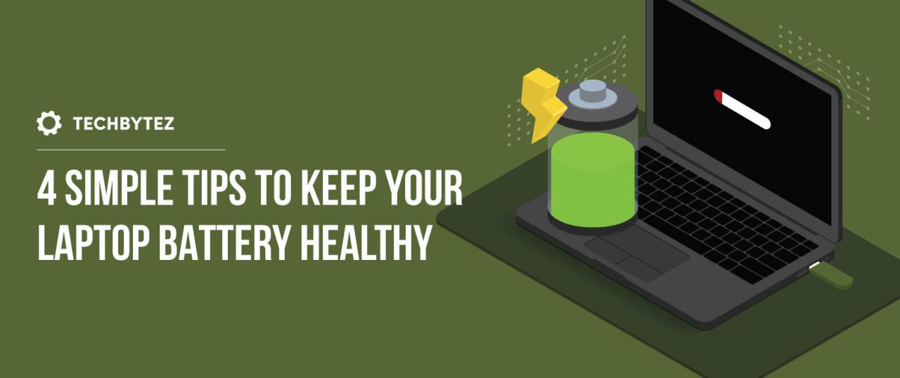 Best Practices For Maintaining Your Laptop Battery Life