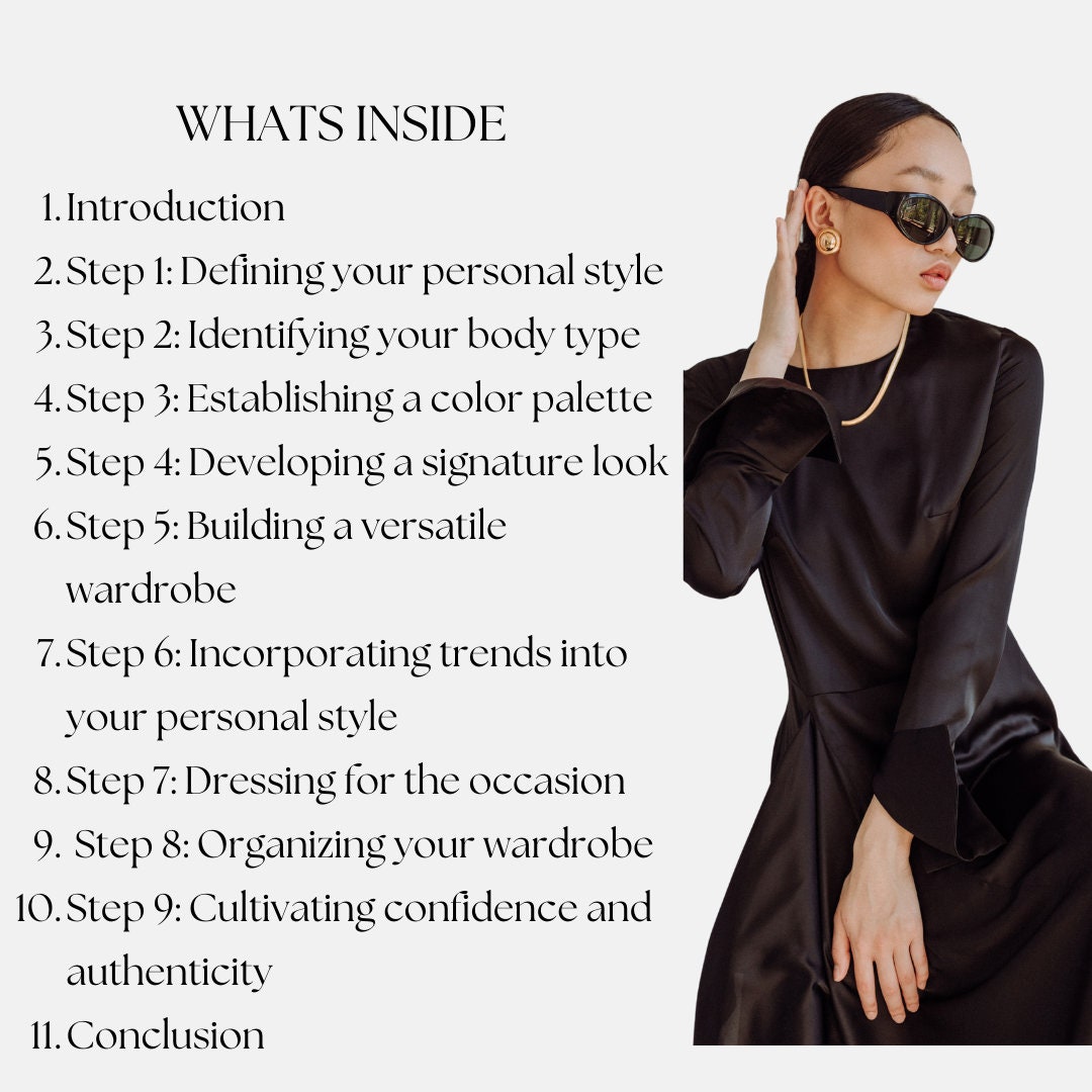 Finding Personal Style Fashion Tips Guide Capsule Wardrobe Digital ... Tips For Finding Your Personal Style Inspiration Online